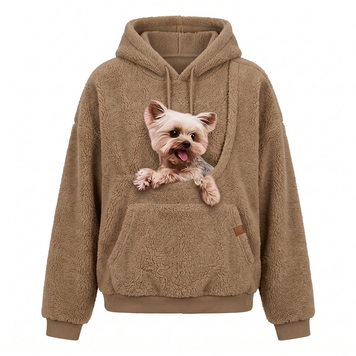 Sudadera con bolsillo canguro para tu perro